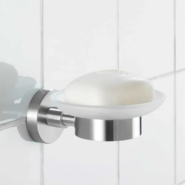 Wenko "Bosio" Soap Dish - Stainless Steel - Silver product thumbnail 2