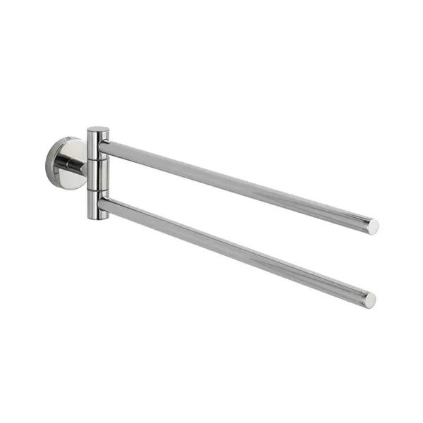 Wenko "Bosio" Towel holder - Stainless Steel - Shiny Silver product thumbnail 2