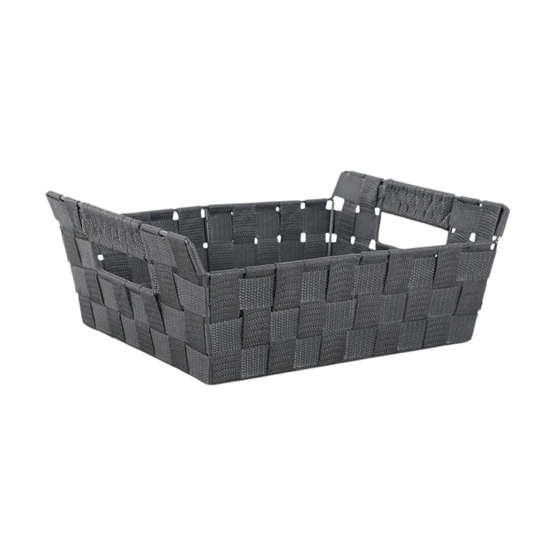 Weva PP Storage Basket Large – Charcoal product thumbnail 4