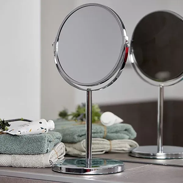 Wenko "Assisi" Make up Mirror - Metal - Silver product thumbnail 4