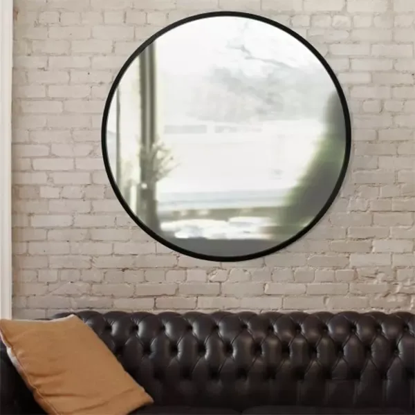 Umbra Hub Oval Wall Mirror - Black product thumbnail 4