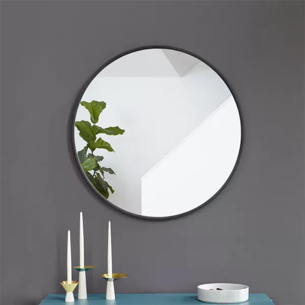 Umbra Hub Oval Wall Mirror - Black product thumbnail 3