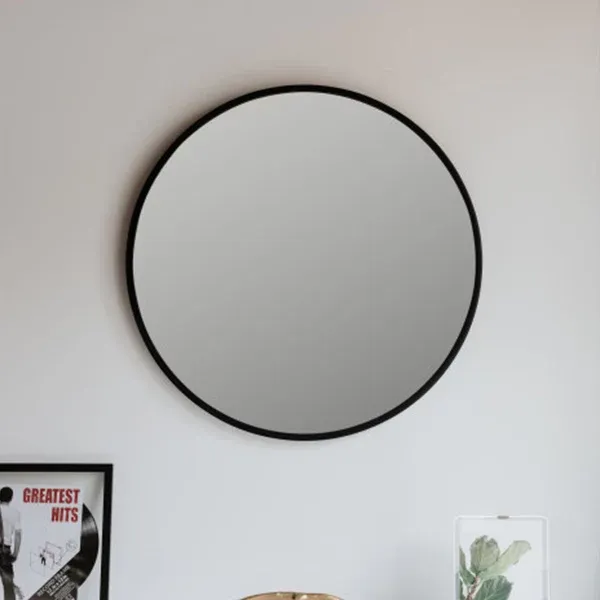 Umbra Hub Oval Wall Mirror - Black product thumbnail 4