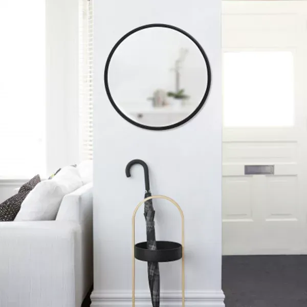 Umbra Hub Oval Wall Mirror - Black product thumbnail 6
