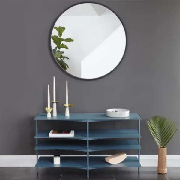 Umbra Hub Oval Wall Mirror - Black product thumbnail 7