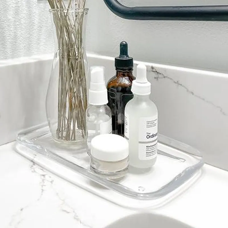 Umbra Droplet Acrylic Decorative Tray – Clear product thumbnail 5
