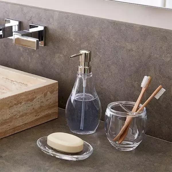 Umbra Droplet Soap Dish - Clear product thumbnail 3