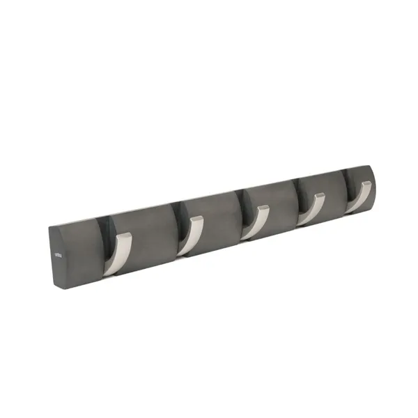 Umbra Flip 5 Hooks Wall Rail - Driftwood and Nickel product thumbnail 2