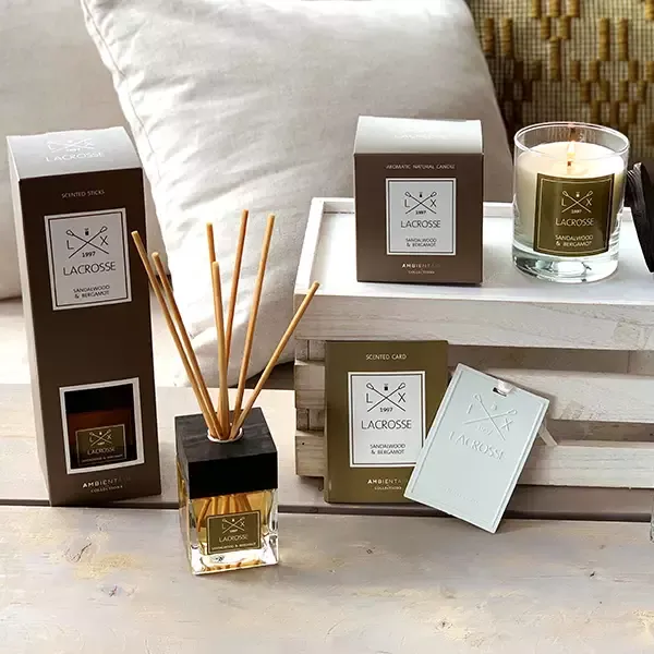 Ambientair Scented Candle Lacrosse - Sandalwood & Bergamot product thumbnail 4