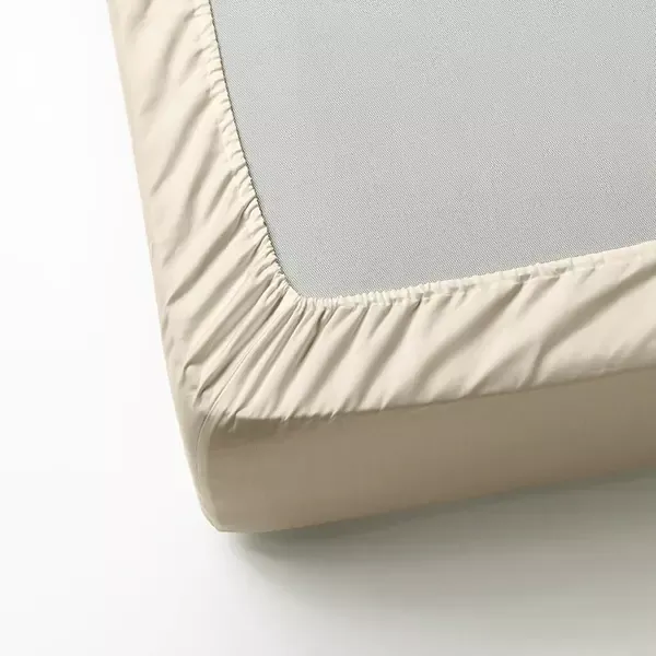 Nova Home "MicroBasic" Fitted Sheet Set - Ivory product thumbnail 2