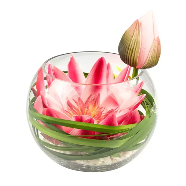 Nova Home "Water" Artificial Flower Arrangement - 21 cm - Pink product thumbnail 4