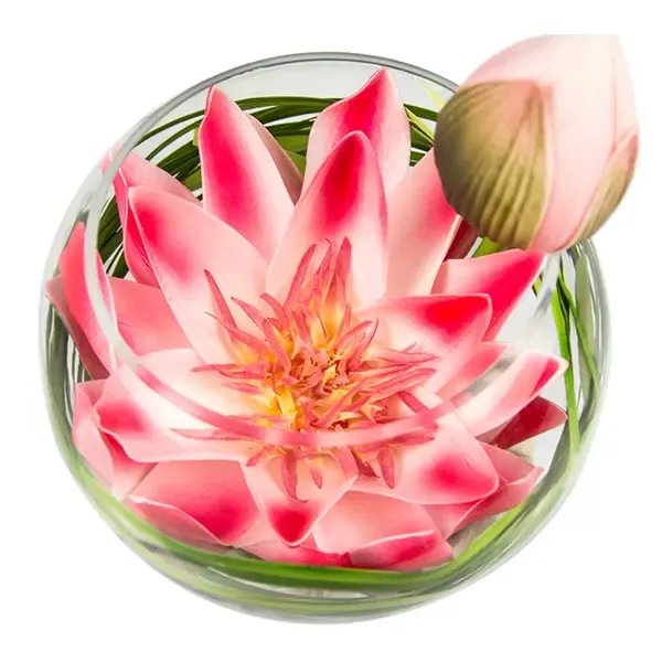 Nova Home "Water" Artificial Flower Arrangement - 21 cm - Pink product thumbnail 2