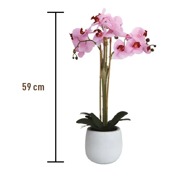 Nova Home Artificial Flower Arrangement 59 cm - Pink product thumbnail 3