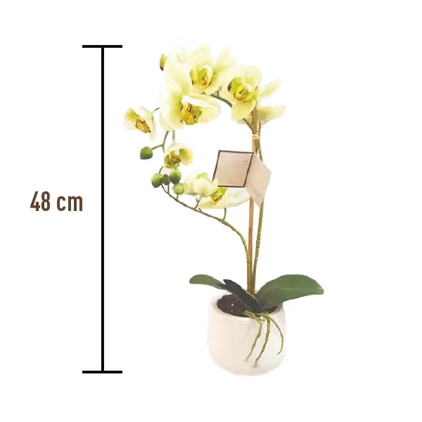 Nova Home Artificial Flower Arrangement 48 cm - Green product thumbnail 4