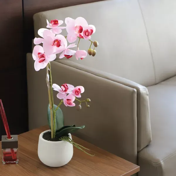 Nova Home Artificial Flower Arrangement 48 cm - Pink product thumbnail 3