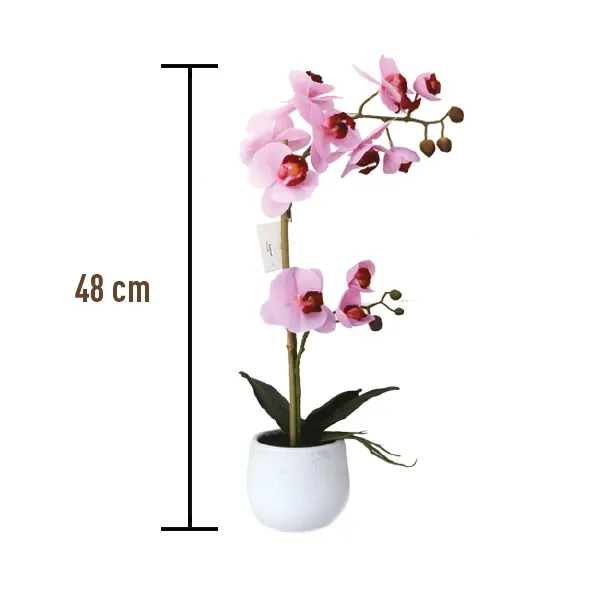 Nova Home Artificial Flower Arrangement 48 cm - Pink product thumbnail 4