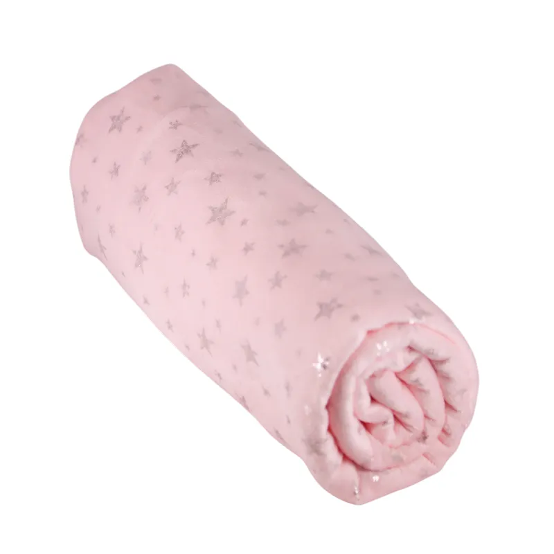 Nova Home "Bebo" Angle Bear Toy with Baby Blanket - Pink product thumbnail 3