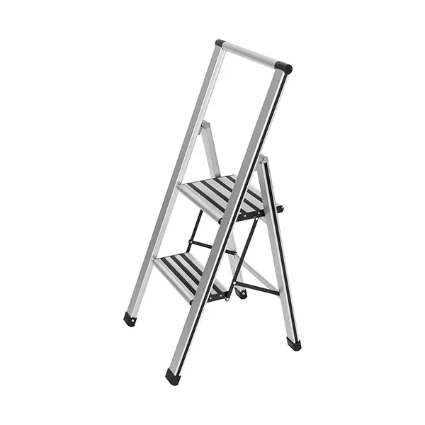 Wenko Alu-Design Stepladder - 2 Step - Silver product thumbnail 4