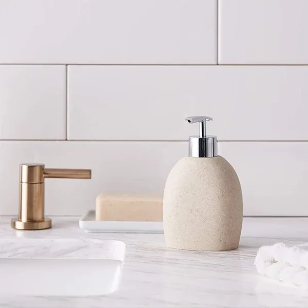 Wenko Puro Liquid Soap Dispenser - Beige product thumbnail 3