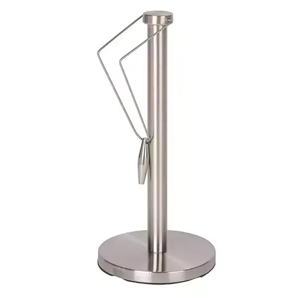 Wenko Preston Kitchen Roll Holder, Stainlees-Steel - Silver product thumbnail 2