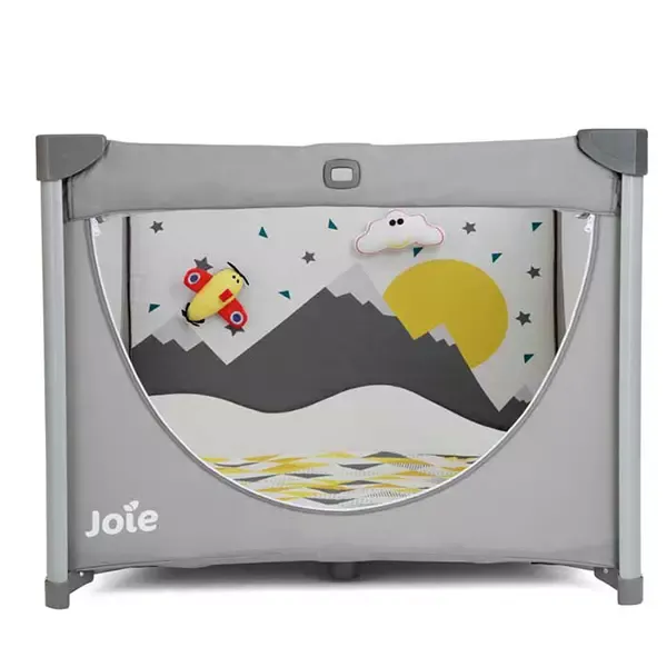 Joie Cheer Play Cot - Little Explorer - Grey product thumbnail 2