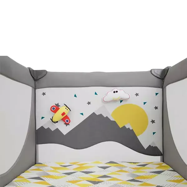 Joie Cheer Play Cot - Little Explorer - Grey product thumbnail 5