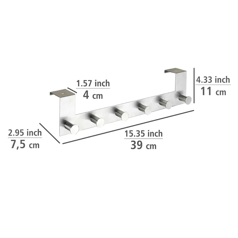 Wenko "Celano" Cloths Rack - Metal - Silver product thumbnail 4