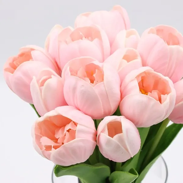 Nova Home "Sweet Tulip" Artificial Flower Arrangement - 23 cm - Purple product thumbnail 2