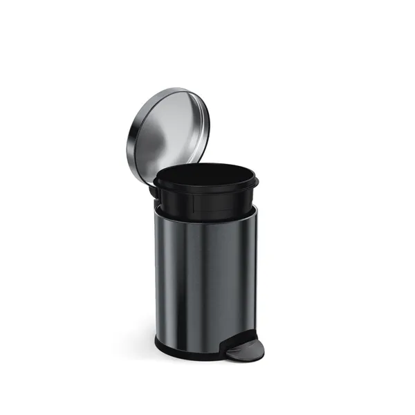 Simplehuman Stainless Steel Trash Bin-4.5 L - Black product thumbnail 3