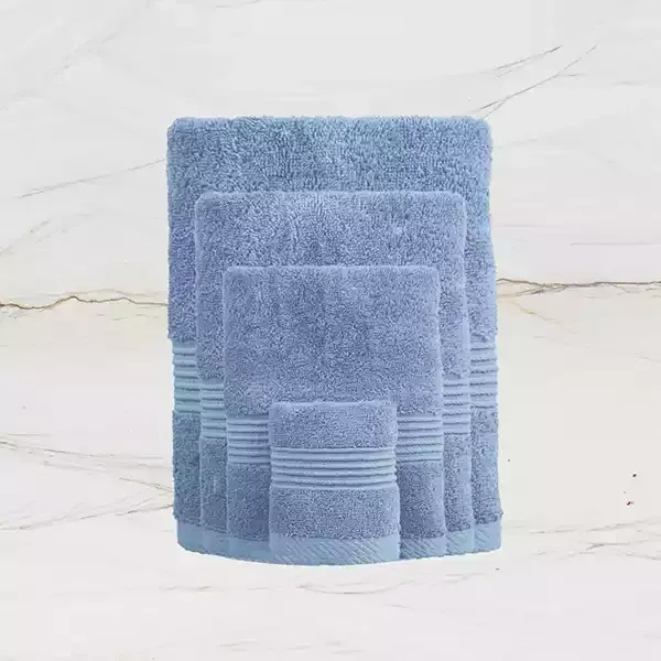 Nova Home "Pretty Collection" Towel - 100% Cotton, 33X33 cm - Blue product thumbnail 5