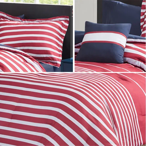 Nova Home "Myls" Comforter Set - Red (Available in Sizes) product thumbnail 2
