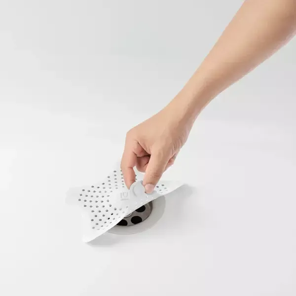 Umbra "Starfish" Drain Catch - Silicone - White product thumbnail 3