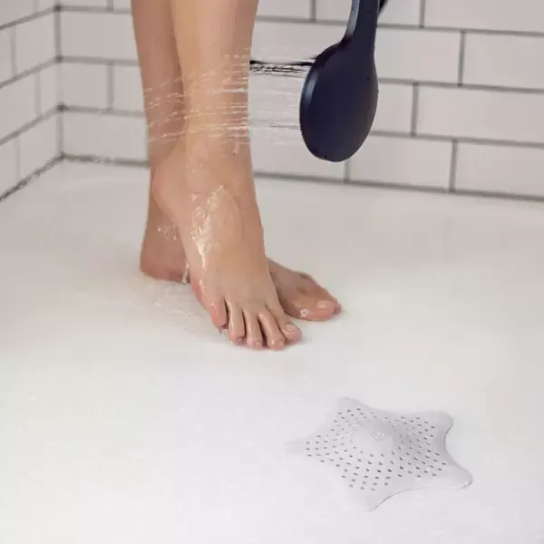 Umbra "Starfish" Drain Catch - Silicone - White product thumbnail 4