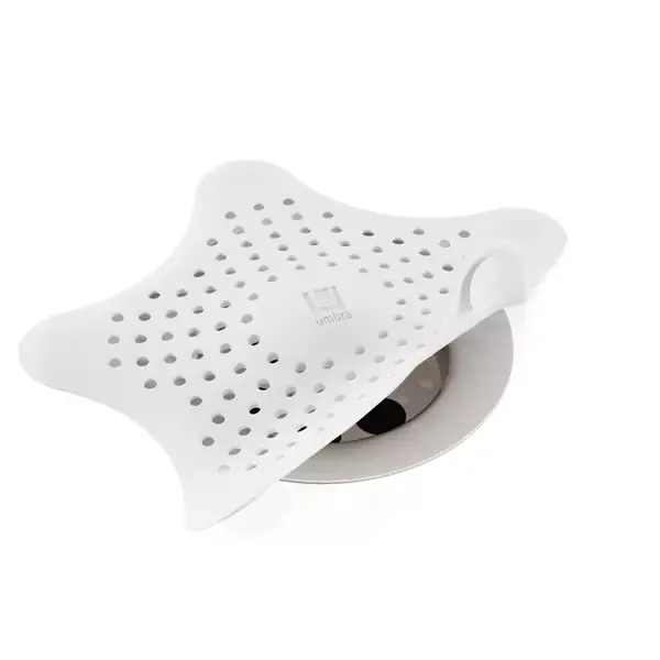 Umbra "Starfish" Drain Catch - Silicone - White product thumbnail 5
