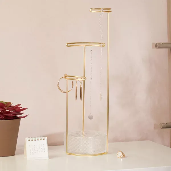 Umbra "Tesora" Jewelry Stand - Brass product thumbnail 2