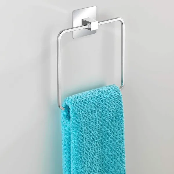 Wenko Quadro Turbo-Loc Towel Ring product thumbnail 3