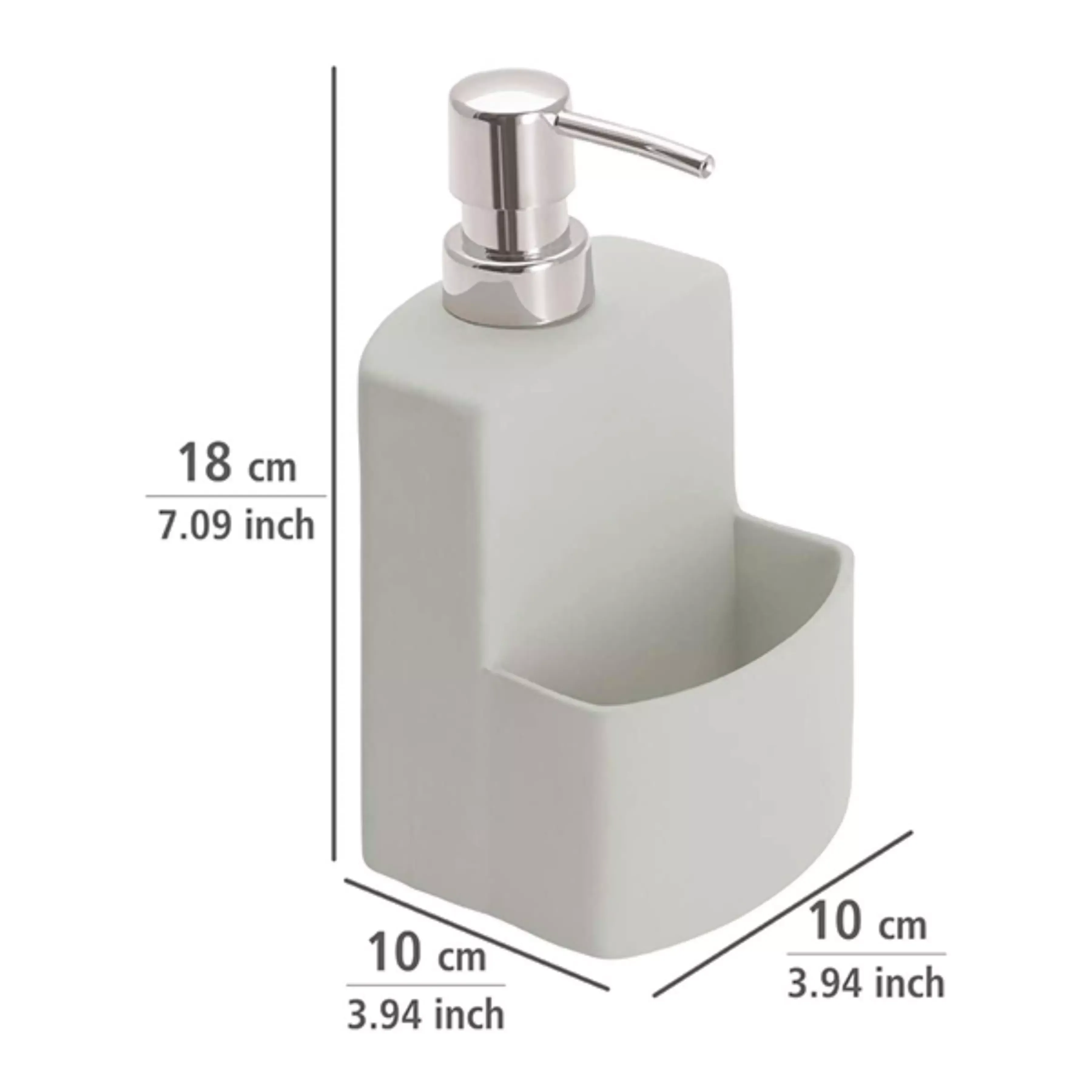 Wenko Festival Liquid Soap Dispenser - Black product thumbnail 6