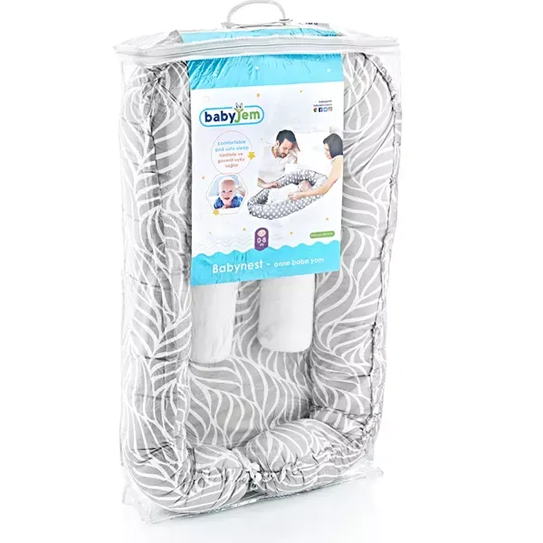 Babyjem Baby Bed Nest - Grey product thumbnail 2