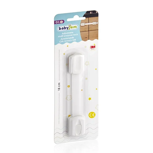 Babyjem Multipurpose Lock - White product thumbnail 2