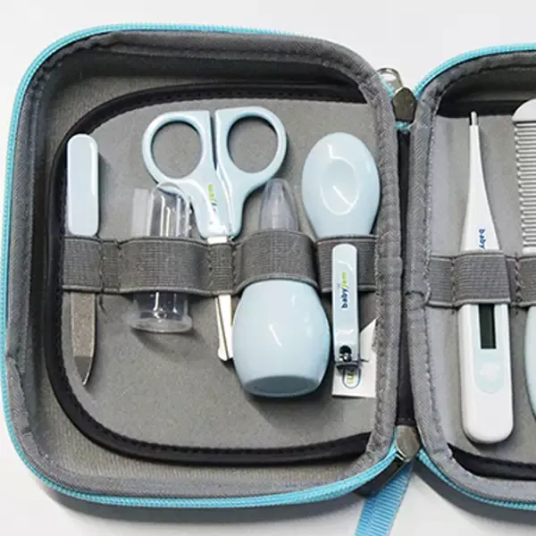Babyjem Baby Grooming Set - 9pcs - Blue product thumbnail 8