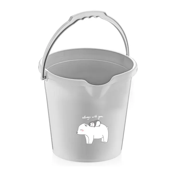Babyjem Baby Bath Set - 5pcs - Grey product thumbnail 4