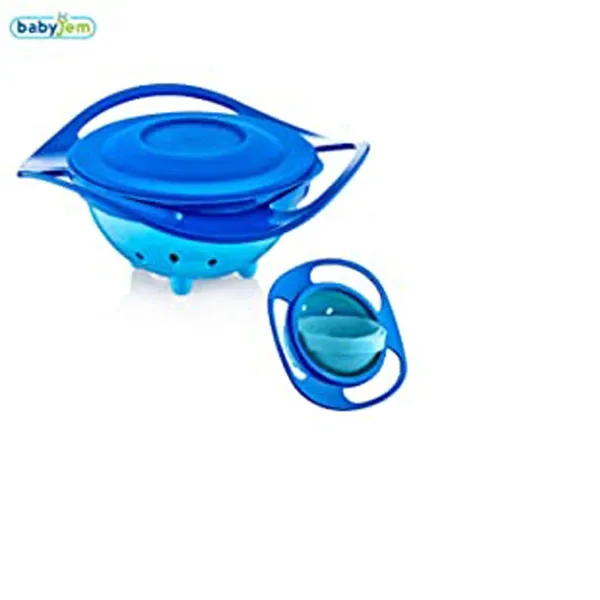 Babyjem 360-degree Swivel Design Bowl - Blue product thumbnail 2