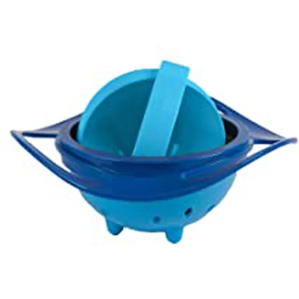 Babyjem 360-degree Swivel Design Bowl - Blue product thumbnail 3