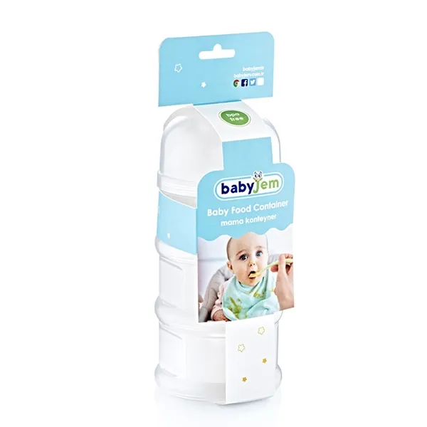 Babyjem Food Storage Containers - White product thumbnail 3