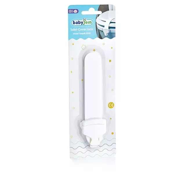 Babyjem Toilet Lock - White product thumbnail 2