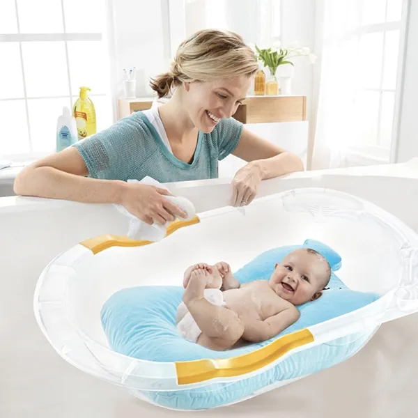 Babyjem Baby Bath Pillow - Blue product thumbnail 2