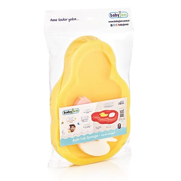 Babyjem Sponge Bathtub - Yellow product thumbnail 6