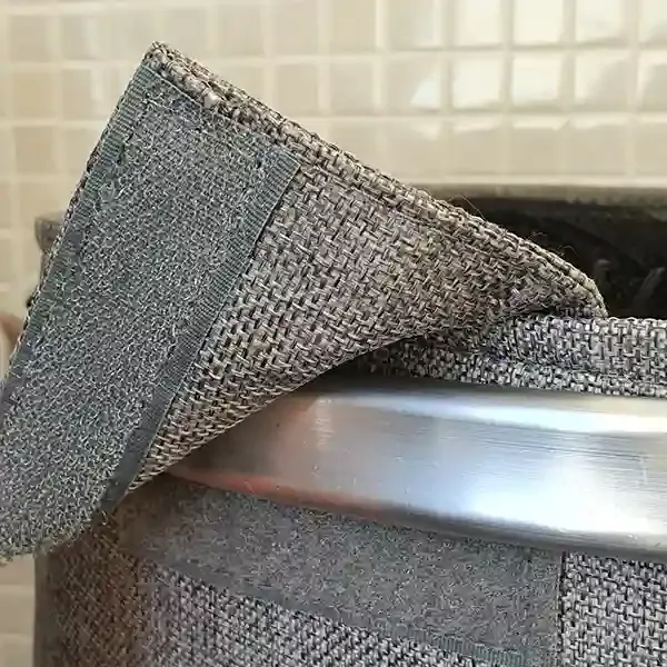 Weva Ringo Foldable Laundry Basket - Grey product thumbnail 5