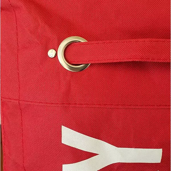Weva "Trolly" Laundry Basket With Wheels - Red product thumbnail 2
