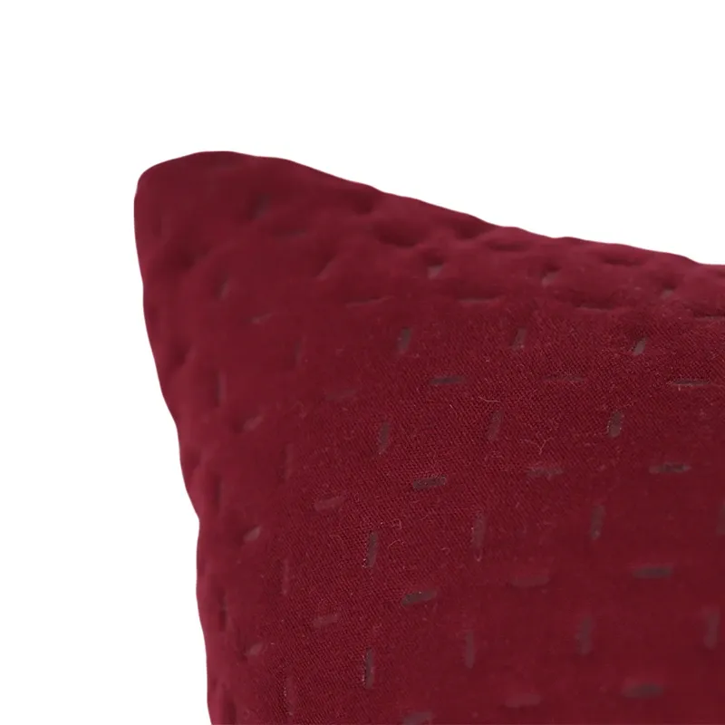 Nova Home Dimension Cushion Cover – 47x47 cm - Burgandy product thumbnail 2